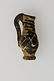 Pendant, vase, Glass, Egyptian possibly