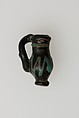Pendant, vase, Glass, Egyptian possibly