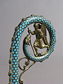 Crozier Head, Champlevé enamel, copper-gilt, French