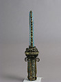Crozier Head, Champlevé enamel, copper-gilt, French