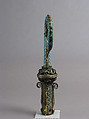 Crozier Head, Champlevé enamel, copper-gilt, French