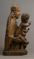 Madonna and Child, Limewood with paint, German