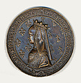 Medal, Louis XII & Anne Of Brittany, Copper alloy, French