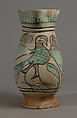 Jug with Eagle, Glazed earthenware, Italian