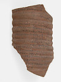Ostrakon, Pottery fragment with ink inscription, Coptic