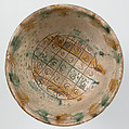 Bowl, Earthenware, glaze, Byzantine