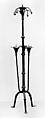 One of a Pair of Candelabra, Iron, French or Spanish