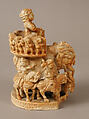 Chess Piece of a King, Plaster cast, Islamic