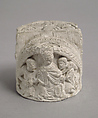 Chess Piece of a King, Plaster cast, South Italian