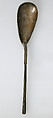 Spoon, Silver, Byzantine