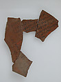 Ostrakon with a Letter to Epiphanius from His Mother, Pottery fragments with ink inscription, Coptic
