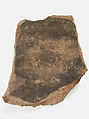 Ostrakon with a Letter from Ananias to Priests, Pottery fragment with ink inscription, Coptic