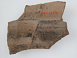 Ostrakon, Pottery fragments with ink inscription, Coptic