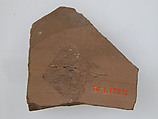 Ostrakon, Pottery fragments with ink inscription, Coptic