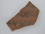 Ostrakon, Pottery fragments with ink inscription, Coptic