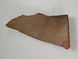 Ostrakon with Trisagion and Troparia, Pottery fragment with ink inscription, Coptic