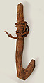 Lifting Hook, Wood and hemp rope, Coptic