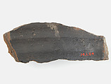 Ostrakon, Pottery fragment with ink inscription, Coptic