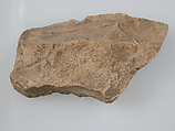 Ostrakon with a Letter from Enoch to His Parents, Limestone with ink inscription, Coptic