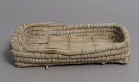 Sieve, Palm leaf and fiber, Coptic