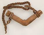 Pulley, Wood and hemp rope, Coptic