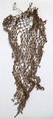Fish Net Fragment, Linen twine, Coptic