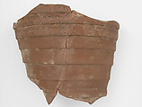 Ostrakon with an Account, Pottery fragment with ink inscription, Coptic