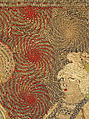 Panel with the Virgin and Gabriel Annunciate, Silk on linen (?), German