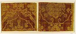 Panel of Velvet, Velvet, Italian