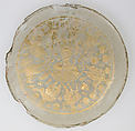 Bowl Base with Miracle Scenes, Glass, gold leaf, Roman or Byzantine