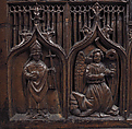Chest, Walnut, iron, French