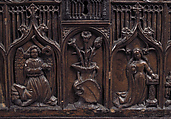 Chest, Walnut, iron, French