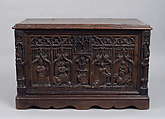 Chest, Walnut, iron, French