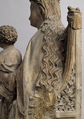 Virgin and Child, Limestone, traces of polychromy, French