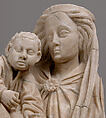 Virgin and Child, Alabaster, French