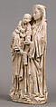 Virgin and Child, Alabaster, French