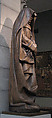 Mourning Virgin from a Crucifixion Group, Walnut with traces of paint, French