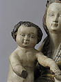 The Virgin and Child, Saint Anne, and Saint Emerentia, Limewood, paint and gilding, German
