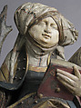 The Virgin and Child, Saint Anne, and Saint Emerentia, Limewood, paint and gilding, German