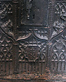 Chest, Walnut, iron mounts, French