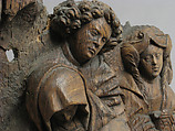 The Entombment, School of Antwerp, Oak, South Netherlandish