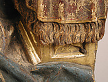 Virgin of the Annunciation, Oak, polychromy & gilding, South German