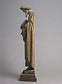 Saint Matthew (?), Oak with traces of polychromy and gilding, North Netherlandish