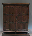 Armoire, Oak, iron mounts, North French or South Netherlandish