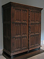 Armoire, Oak, iron mounts, North French or South Netherlandish