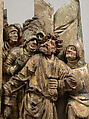 Judas Entering the Garden of Gethsemane to Betray Christ, Limewood with paint and gilding, German or South Netherlandish