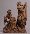 Two Women, Oak, Netherlandish