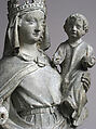 Virgin and Child, Limestone with traces of polychromy, French