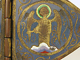 Incense Boat, Champlevé enamel, copper-gilt, French