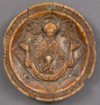 Disk from a Panagiarion with the Virgin and Child, Ivory, Russian